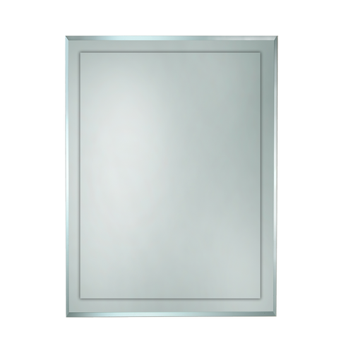 600 X 750mm Bathroom Mirror Bevelled Edge Hung Vertical Or Horizontal (F002-600)