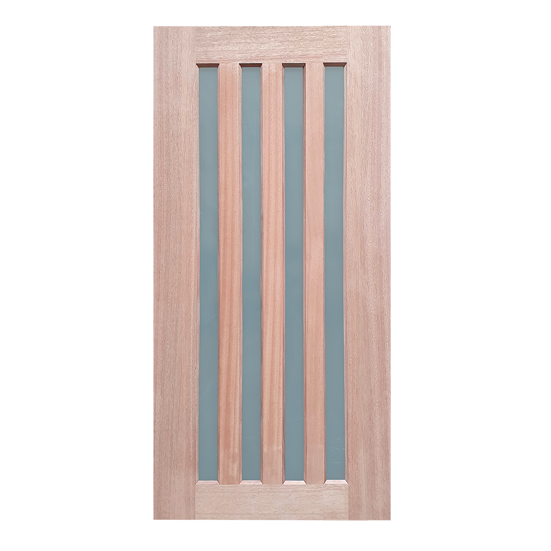 920X2040X40mm Entrance Solid Timber Veneer External Front Entry Door Glass 033