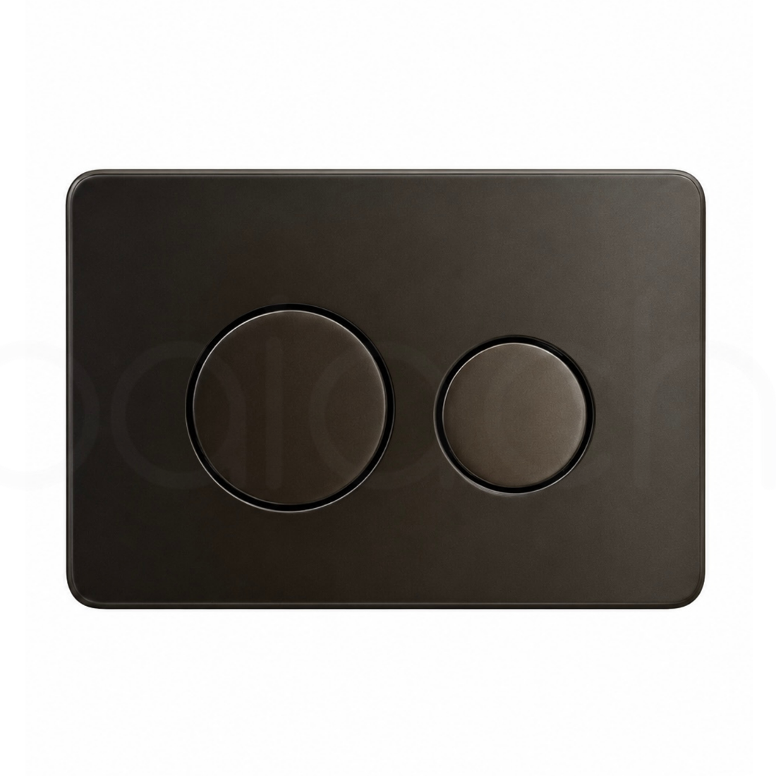 Baiachi R&T Stainless Steel Round Soft Square In-Wall Toilet Dual Flushing Buttons Antique Bronze