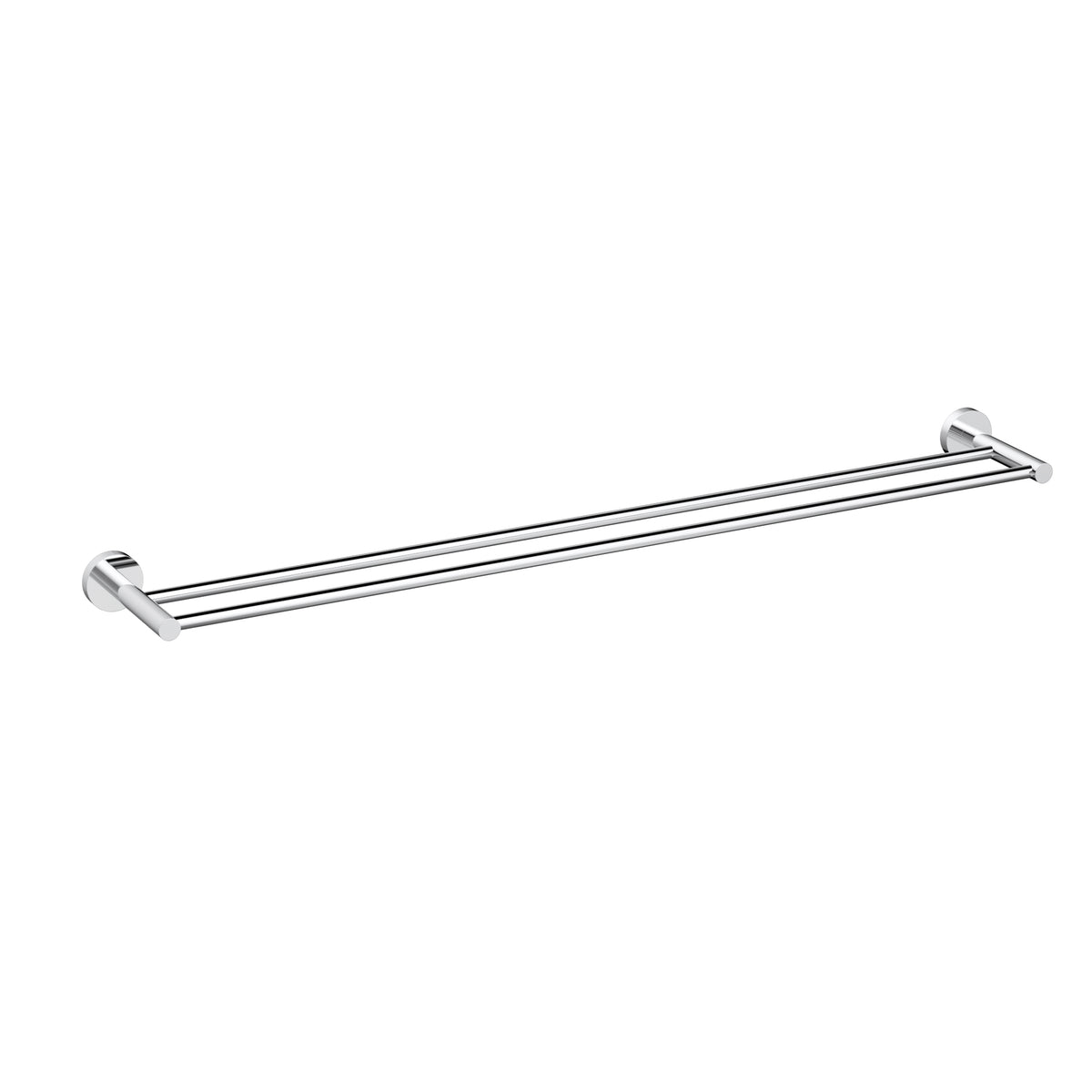 Otus Slimline SS304 Double Towel Rail 900mm Chrome
