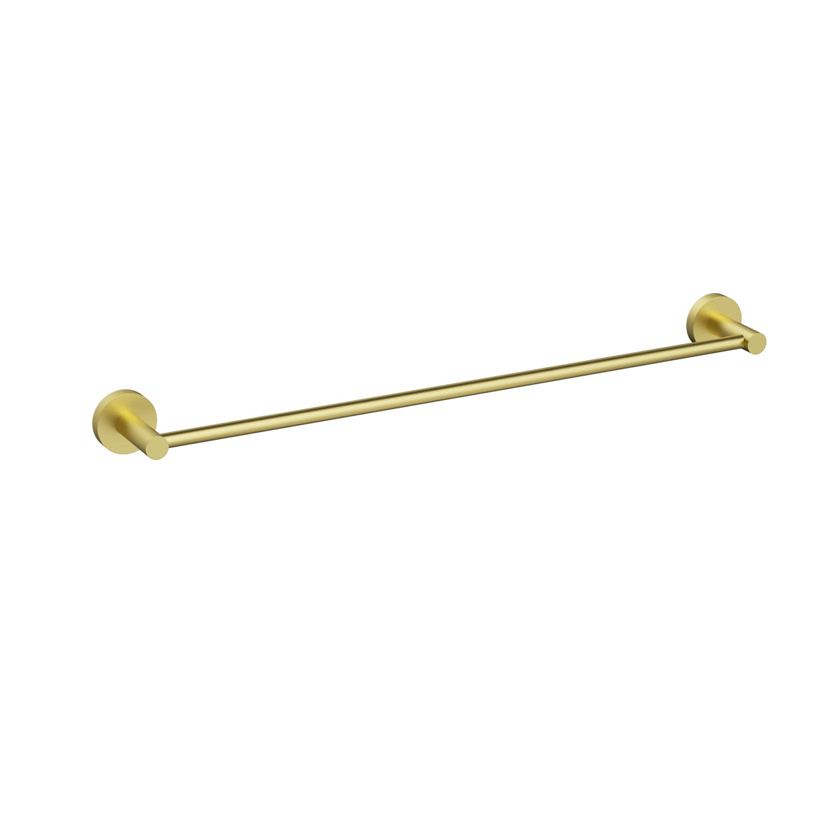 Otus Slimline SS304 Single Towel Rail 600mm Brushed Gold