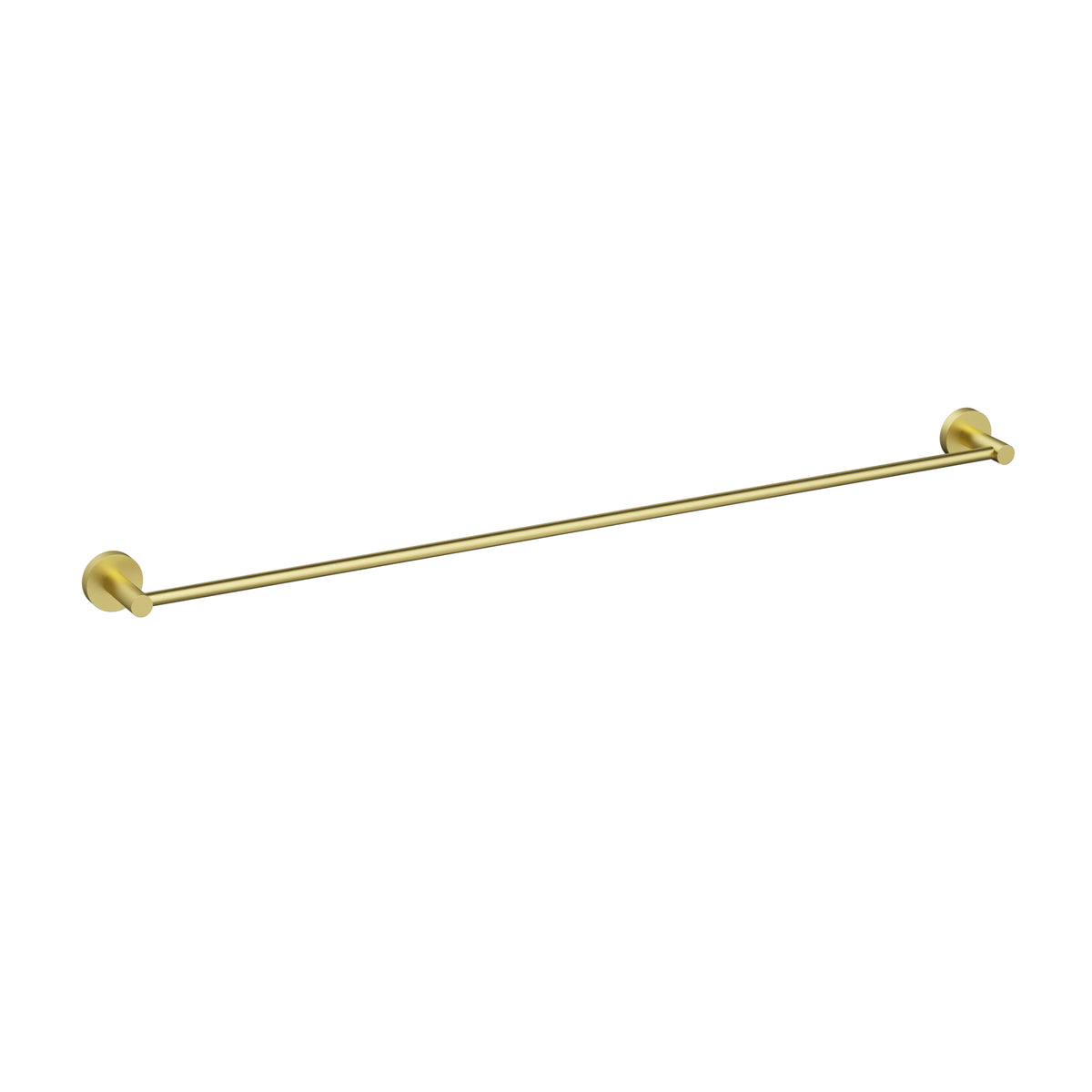 Otus Slimline SS304 Single Towel Rail 900mm Brushed Gold