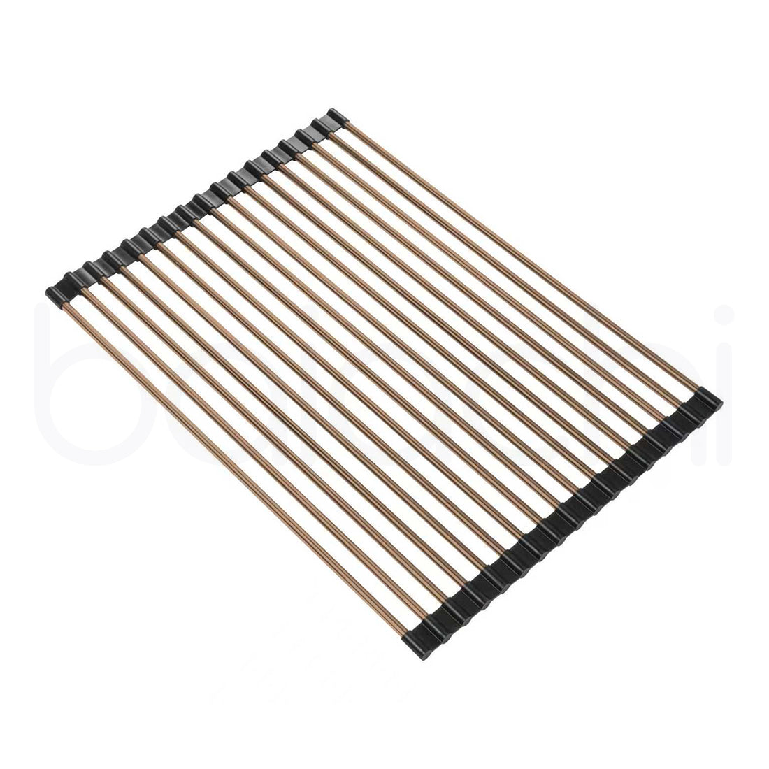 Baiachi Kitchen Sink Roller Mat Brushed Copper