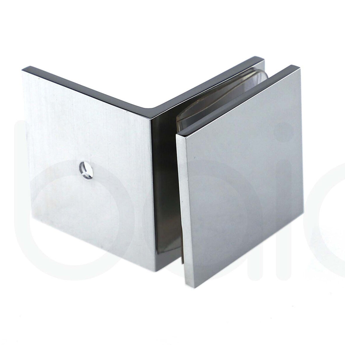 800mm Fixed Panel Shower Screen Chrome