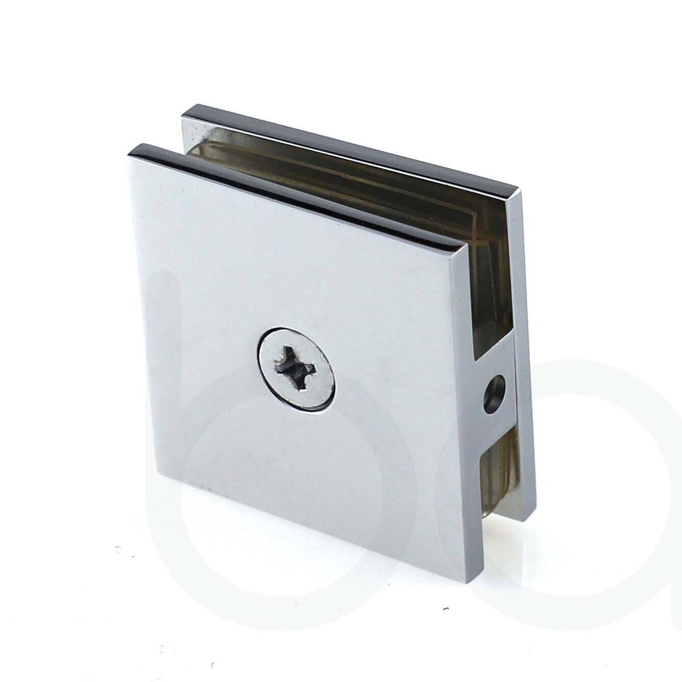 800mm Fixed Panel Shower Screen Chrome