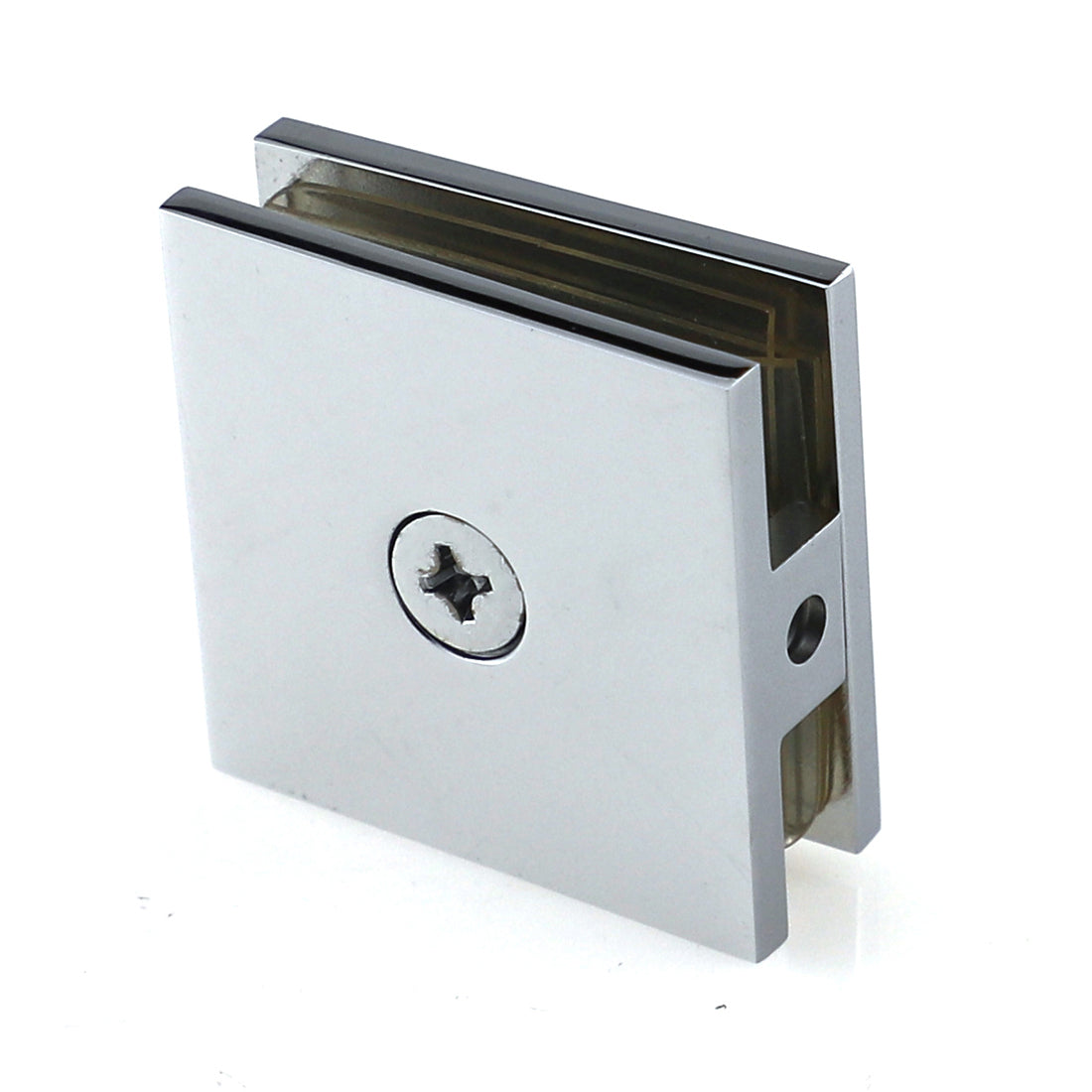 Frameless Shower Screen 900x900mm Diamond Chrome