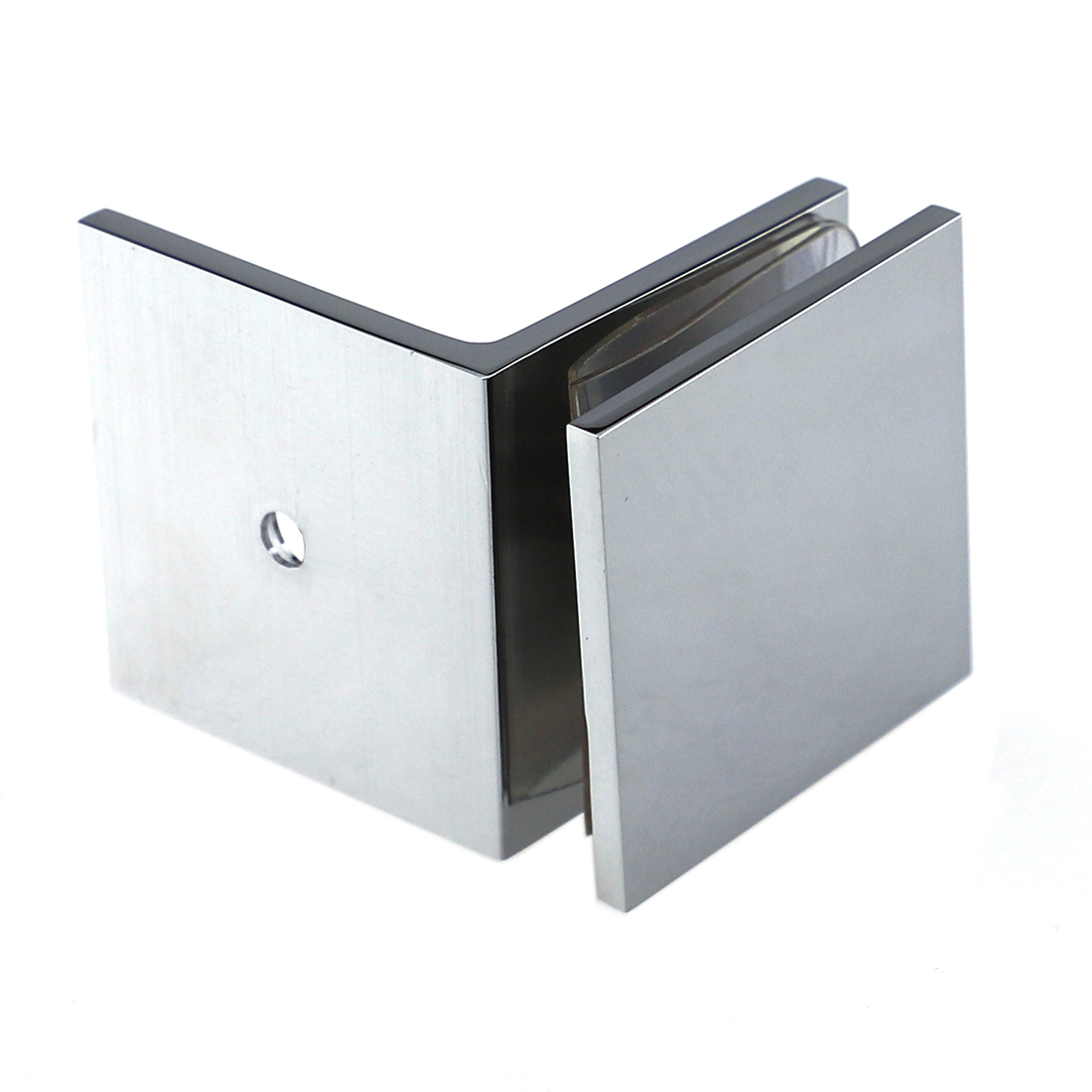 Frameless Shower Screen 1000x1000mm Square Chrome