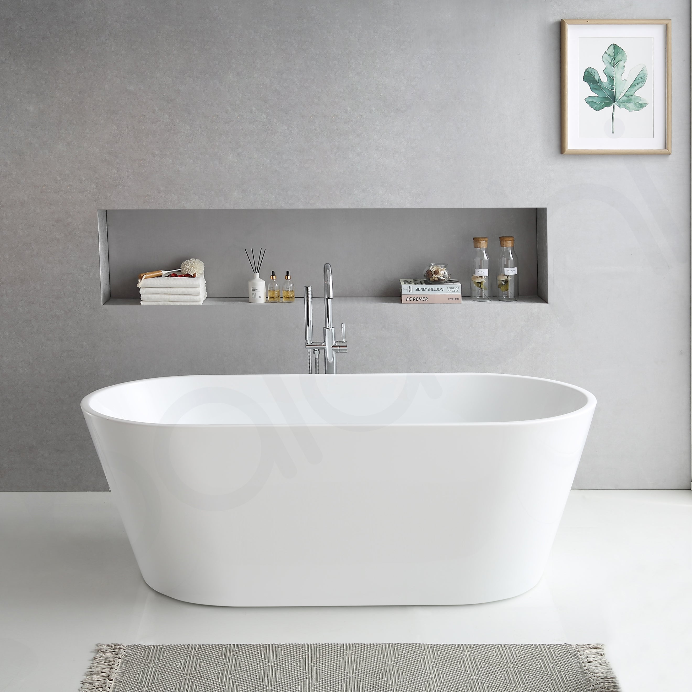 Baiachi Oval 1700 Freestanding Bath MK2