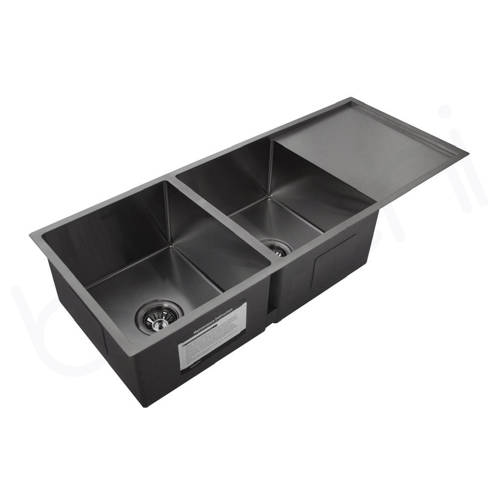 Baiachi 1260X440 Handmade Kitchen Sink Gun Metal