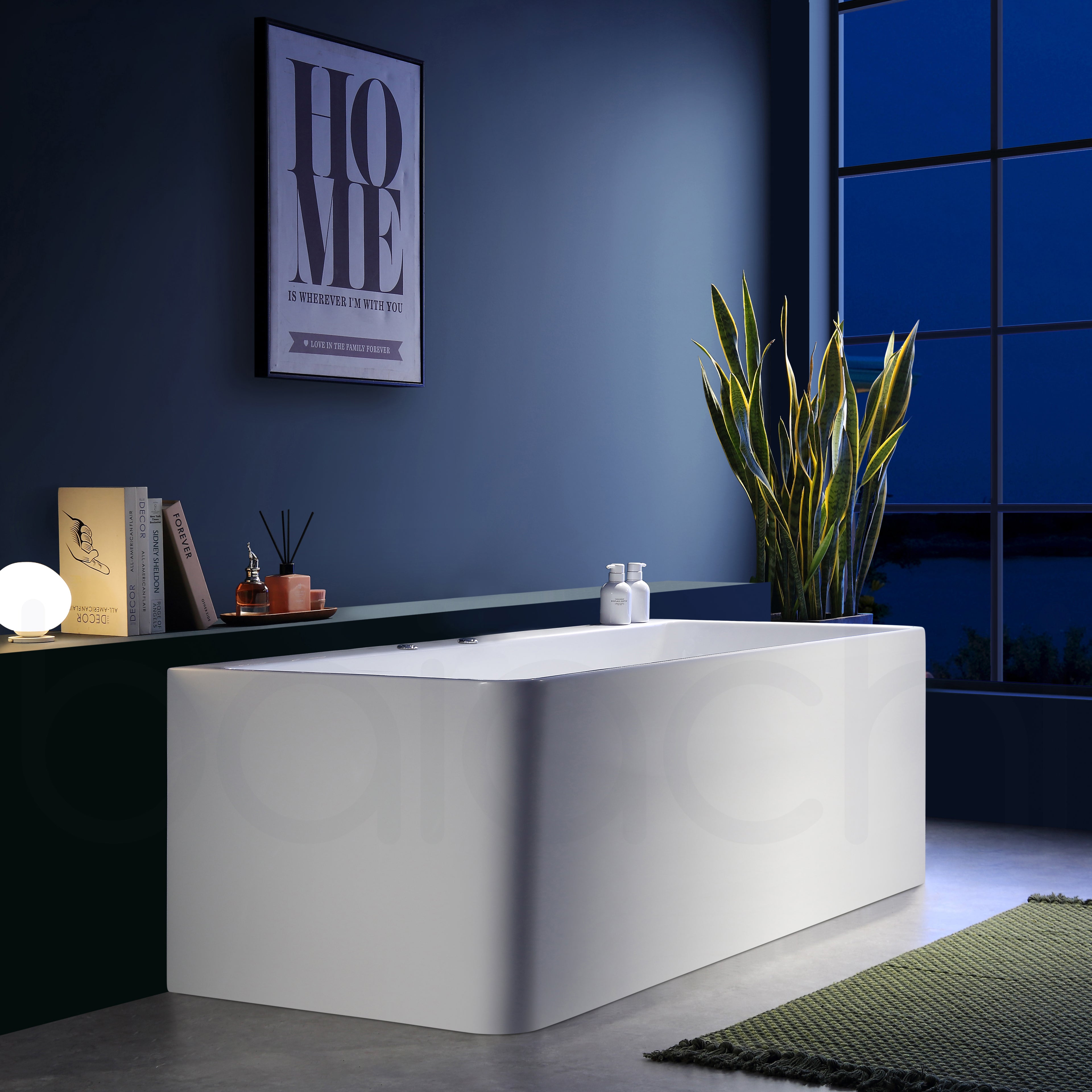 Baiachi Cubi 1500 Freestanding 4 Jet Spa Bath