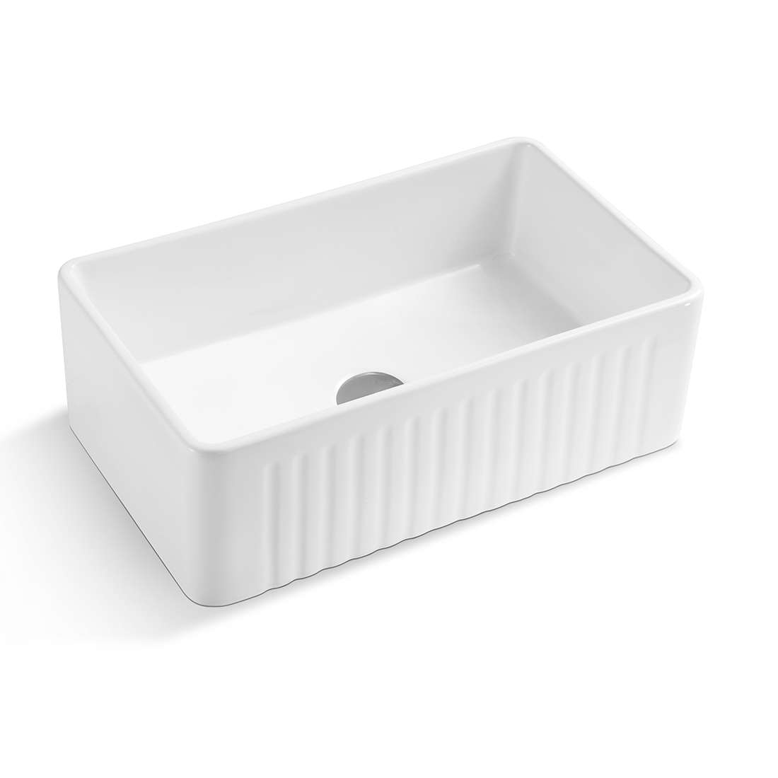 Baiachi 765X455X255mm Butler Farmhouse Fireclay Kitchen Laundry Sink
