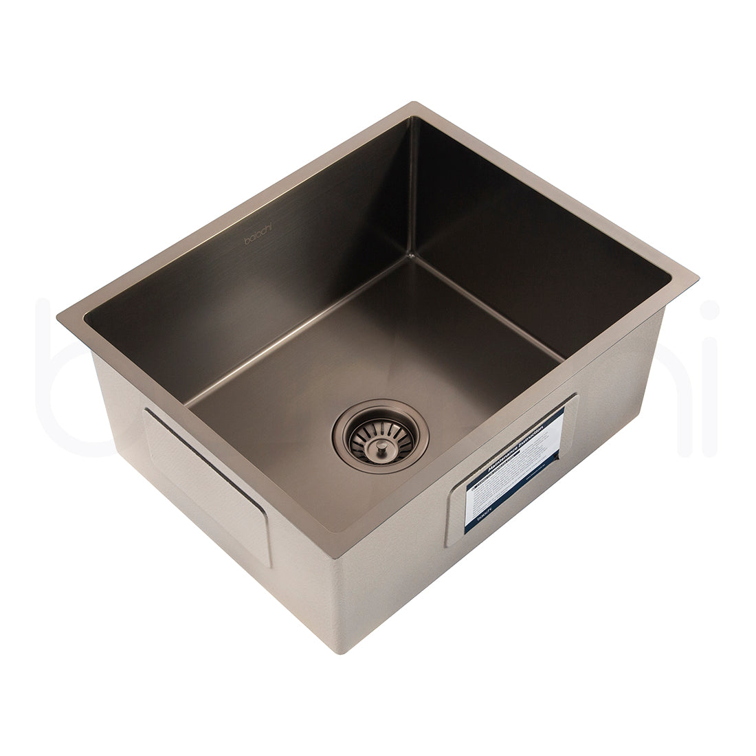 Baiachi 540X440mm Handmade Laundry Kitchen Sink Top/Under Mount Antique Brass