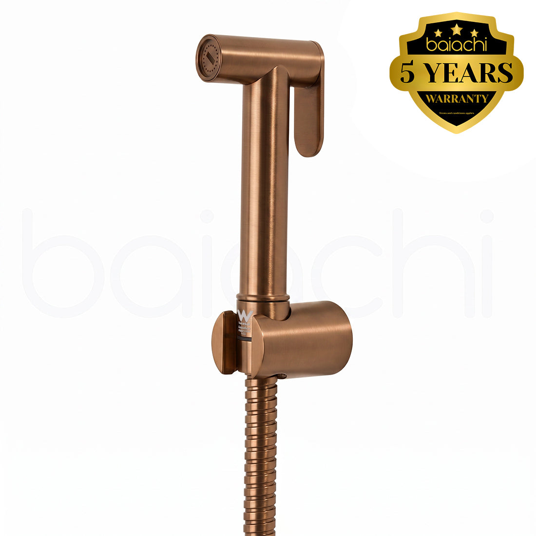 Baiachi Shattaf Toilet Shower Bidet Sprayer Stainless Steel 304 Brushed Copper