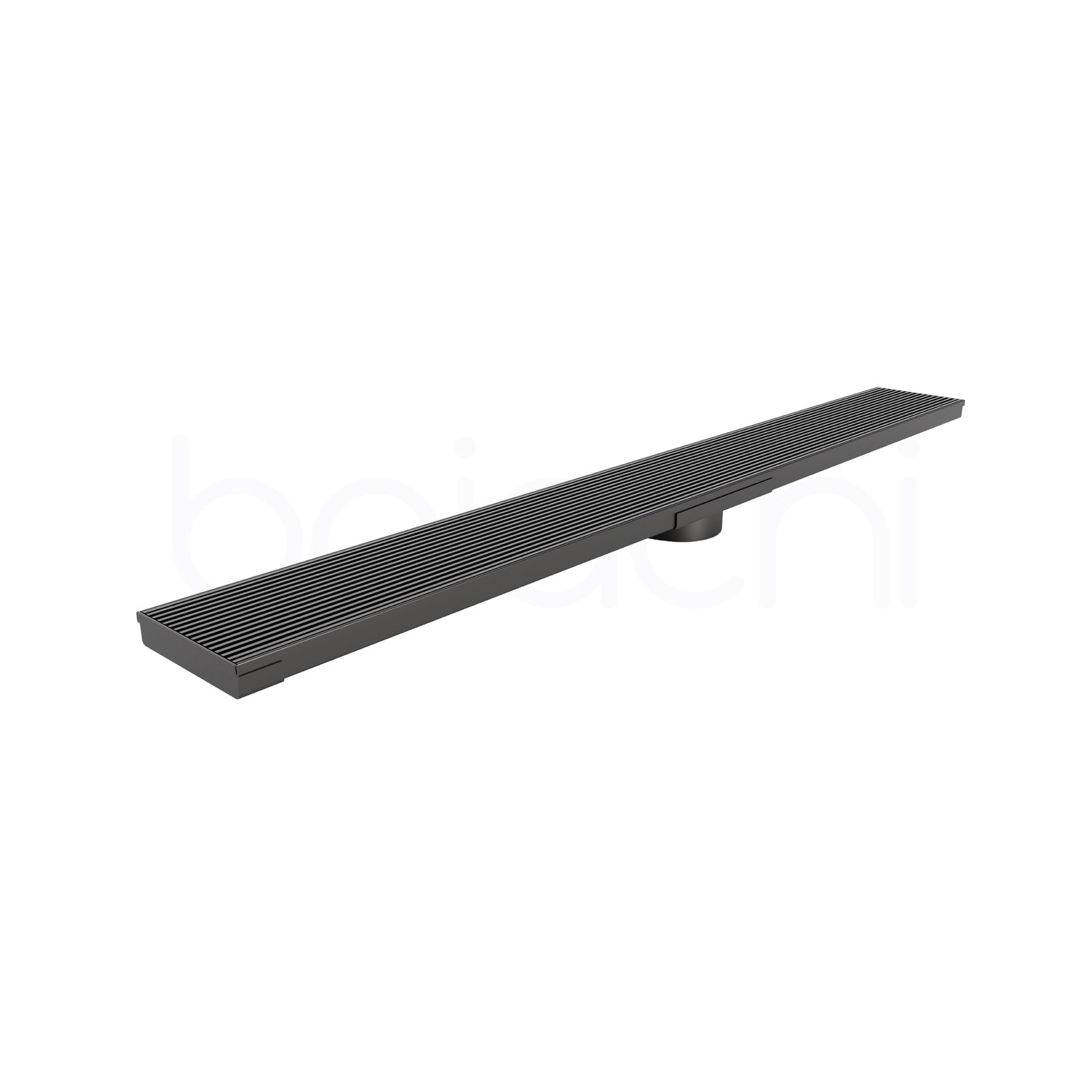 150-600mm Linear Heelguard Adjustable Floor Waste Gun Metal