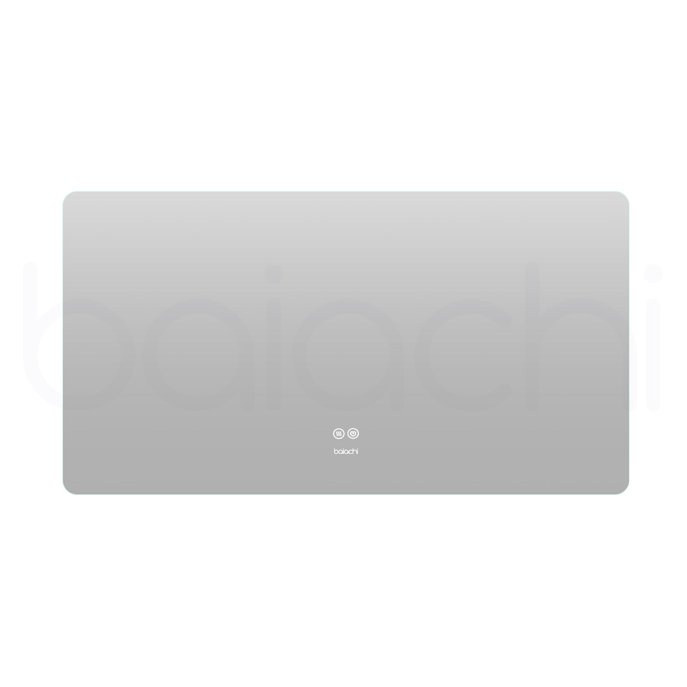 Baiachi LED Square 1500x800mm Backlit Anti-Fog Mirror