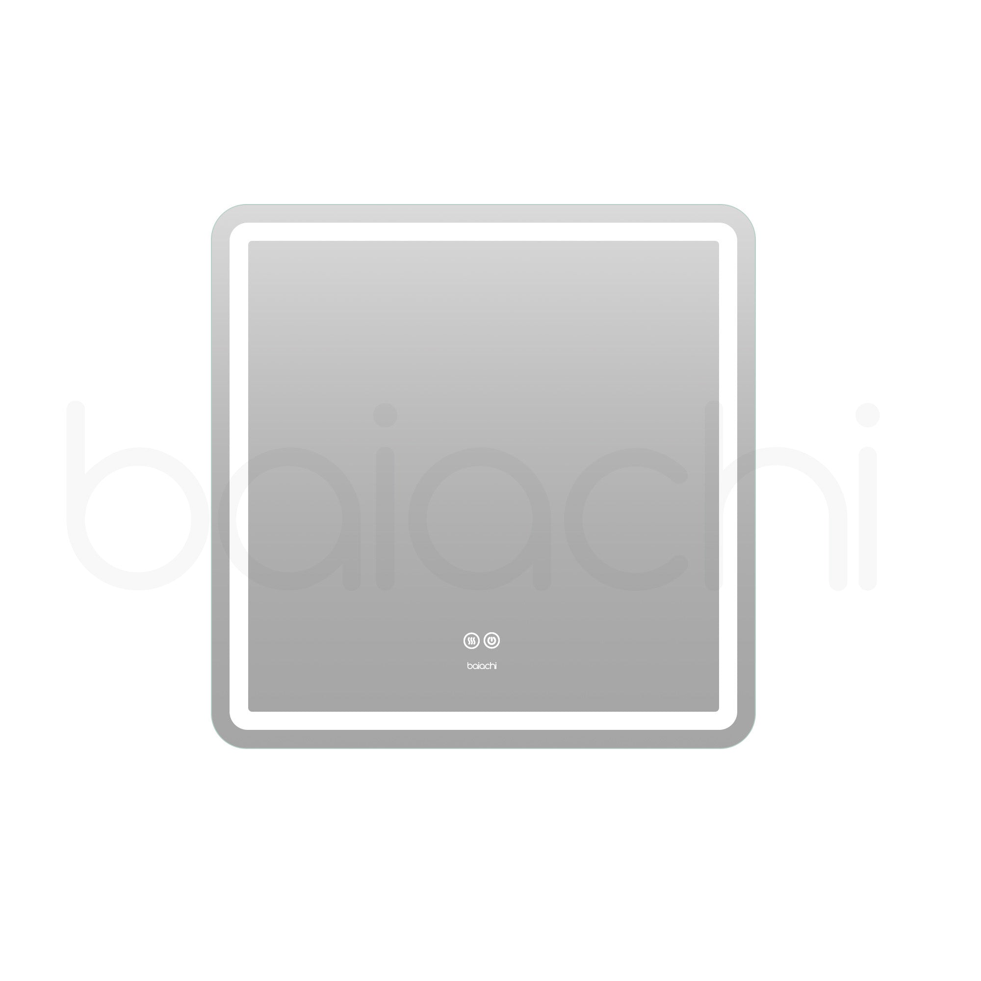 Baiachi 750x750 LED Square Frameless Mirror