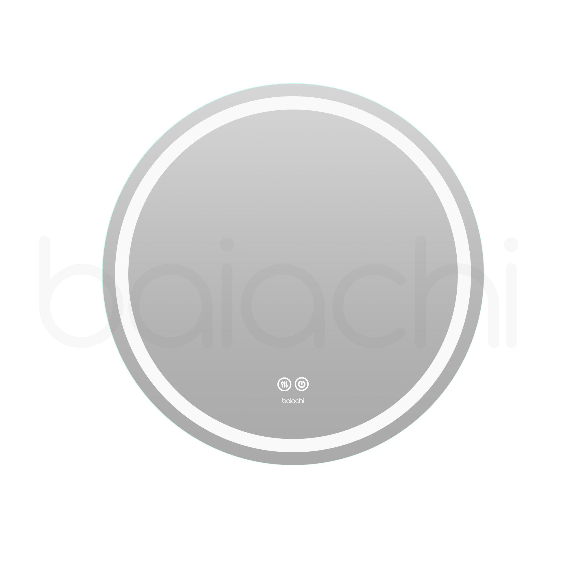 Baiachi Otus LED Round 900mm Frameless Mirror