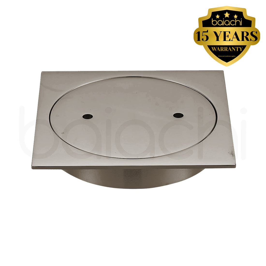 Baiachi Bathroom 100mm Clear Out Floor Waste Antique Brass