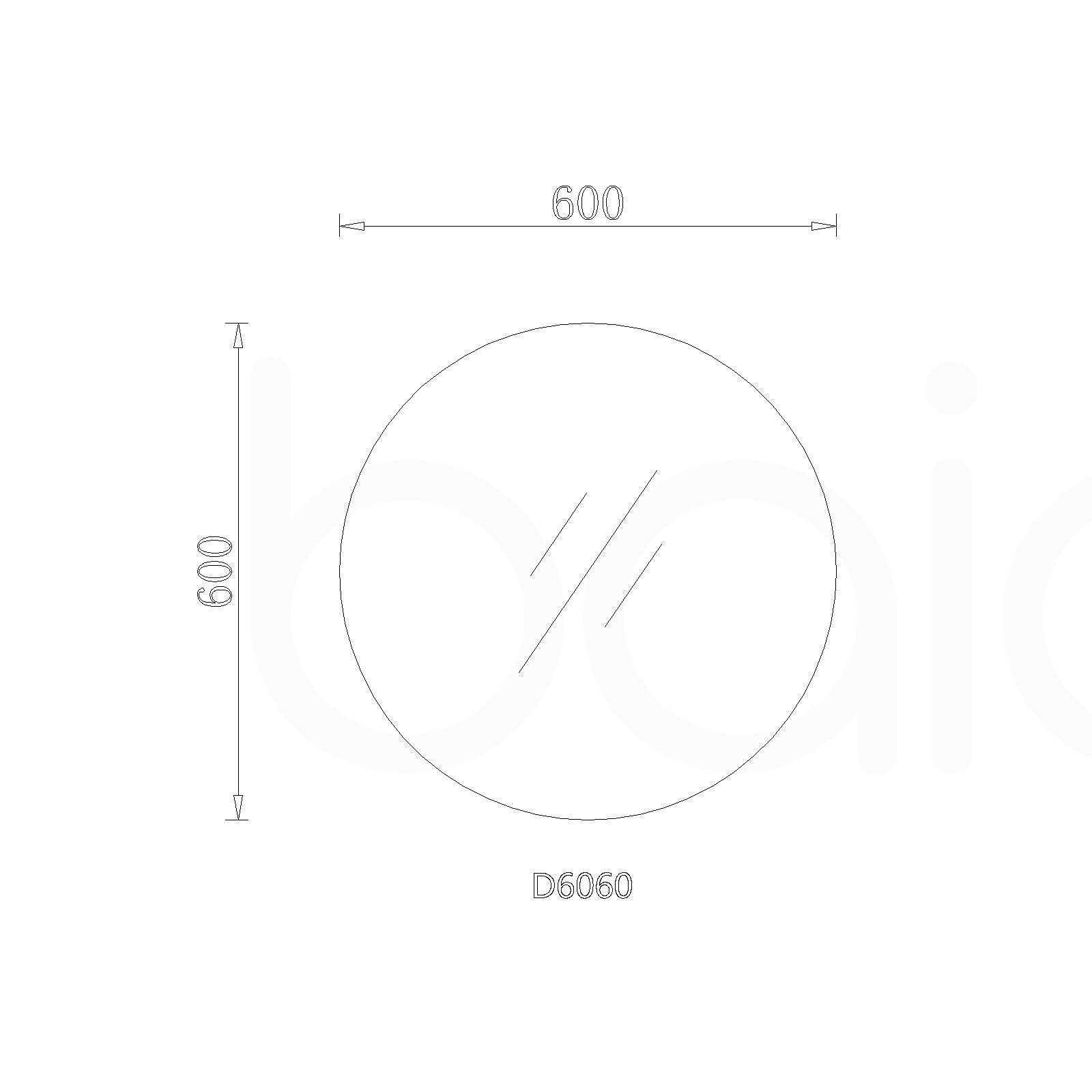 POLISH EDGE CIRCLE MIRROR