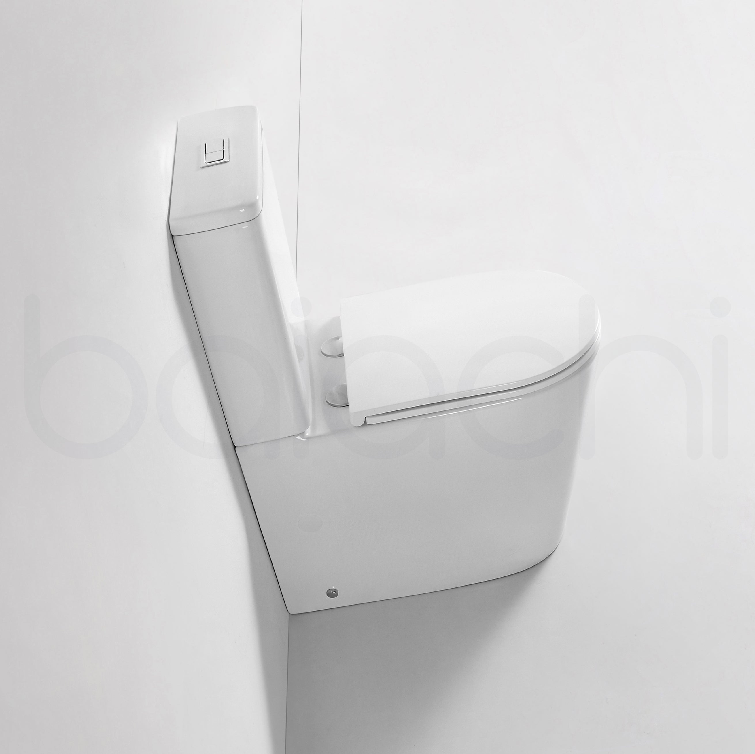 Baiachi Lora Tornado Rimless Quiet Flush Toilet Suite
