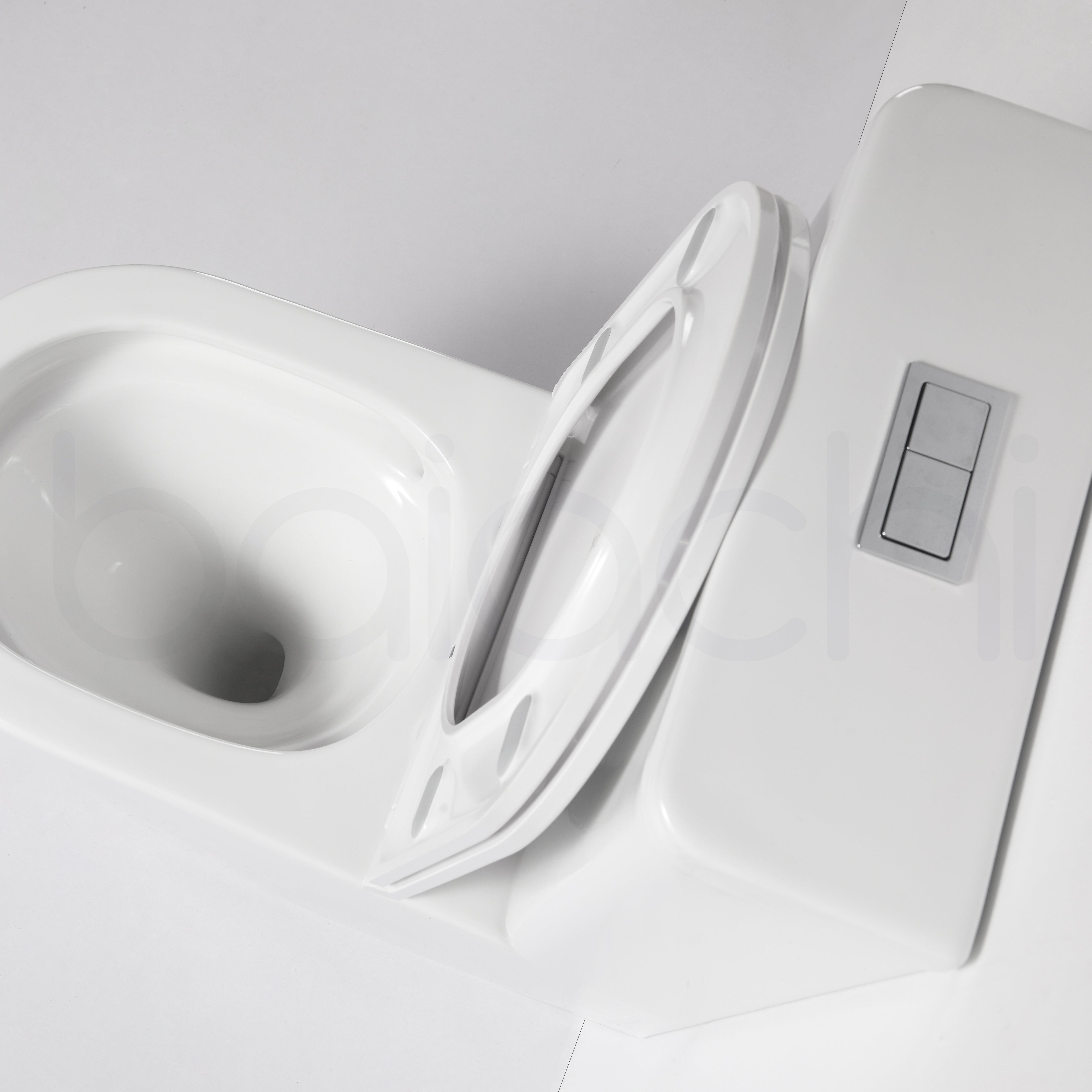Baiachi Lora Tornado Rimless Quiet Flush Toilet Suite