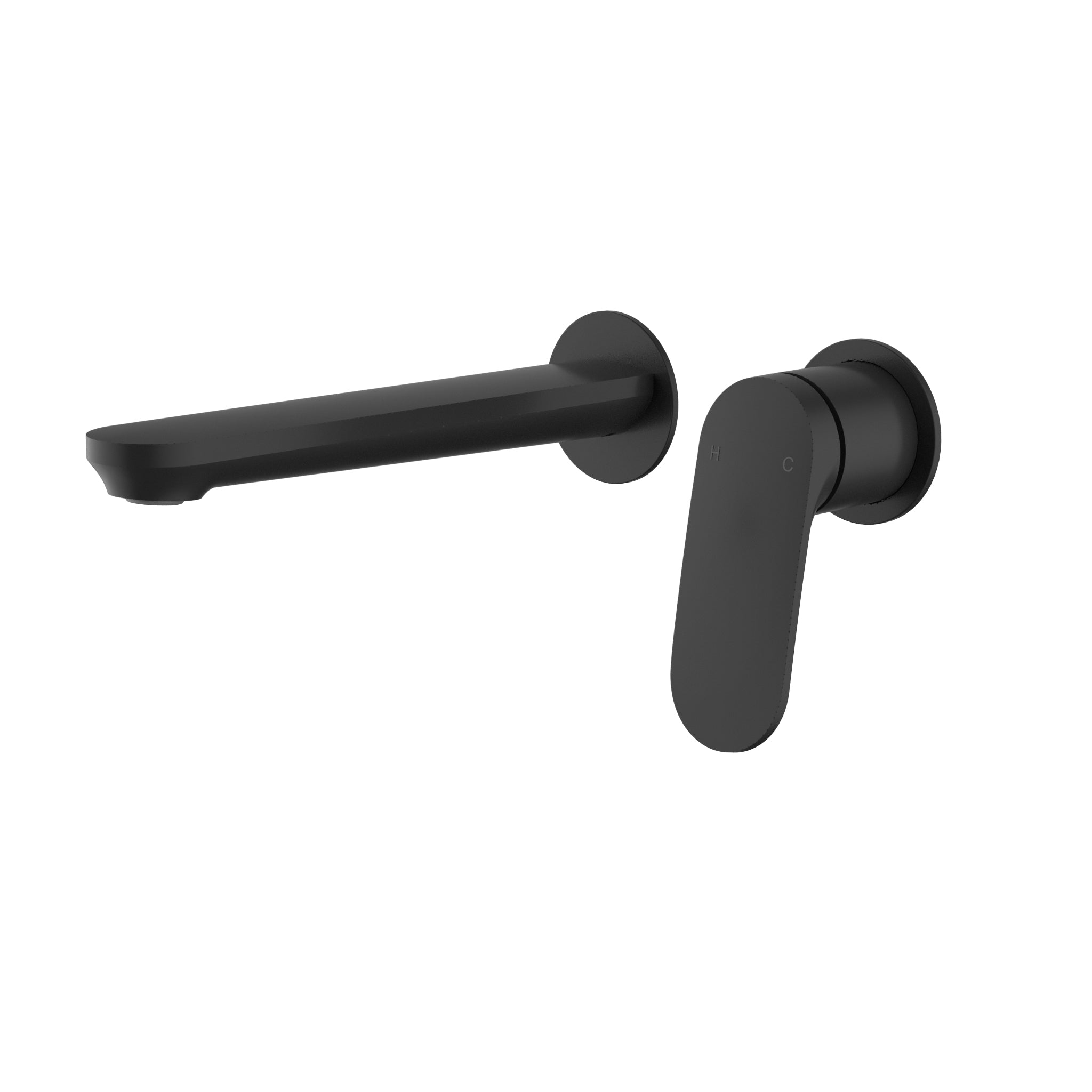 Sulu II Wall Basin Mixer Matte Black