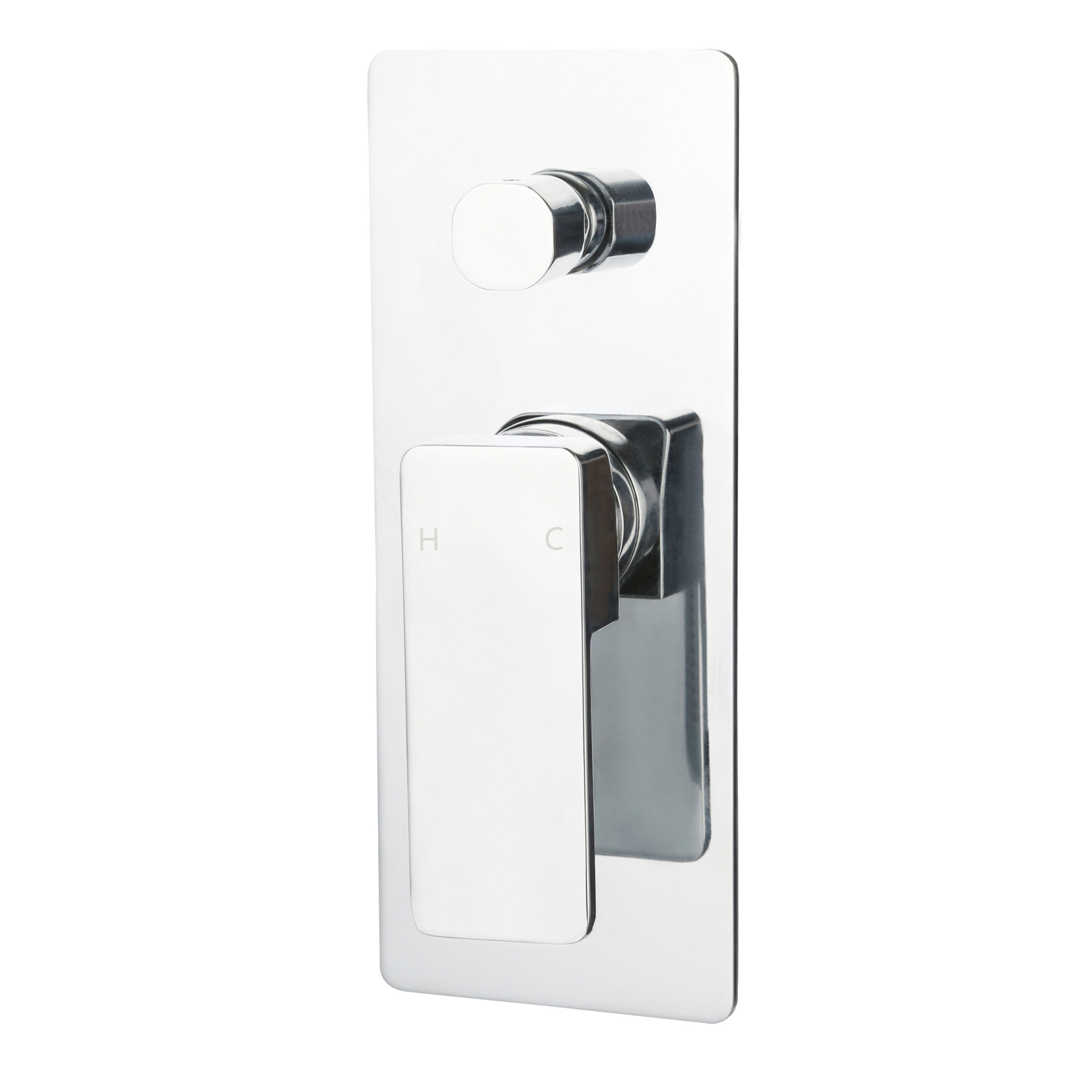 Ikon Ceram Wall Mixer with Diverter Chrome