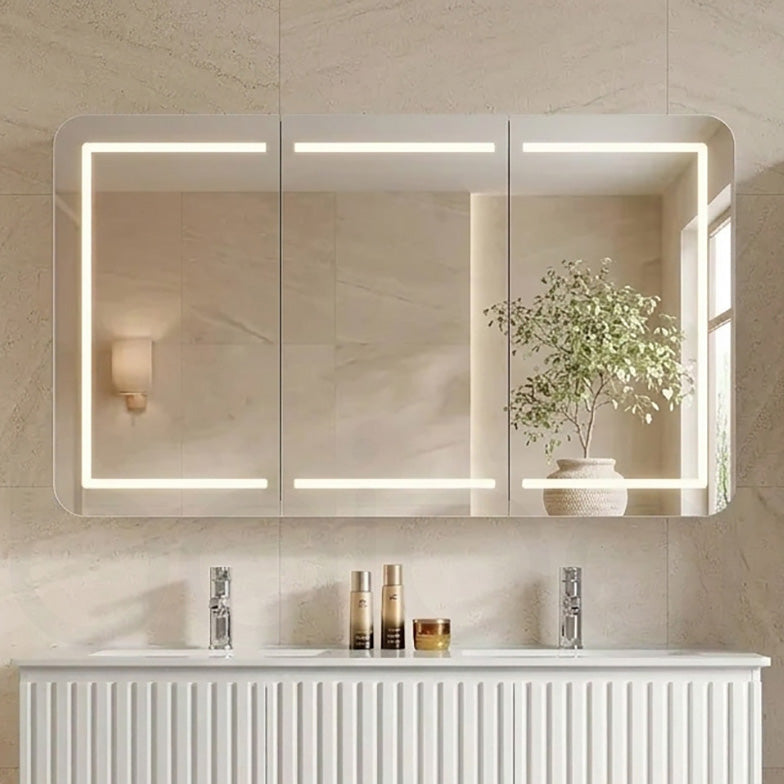 Baiachi 1200x750 Round Edge LED Mirror Cabinet