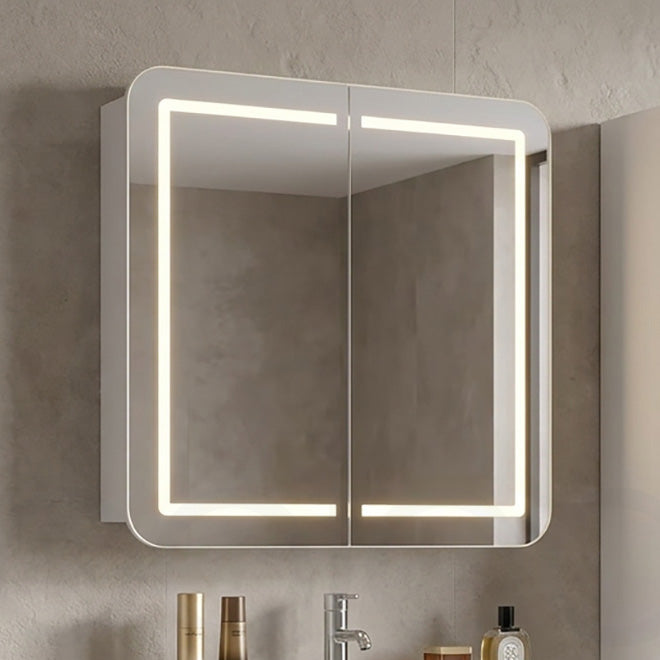 Baiachi 750x750 Round Edge LED Mirror Cabinet