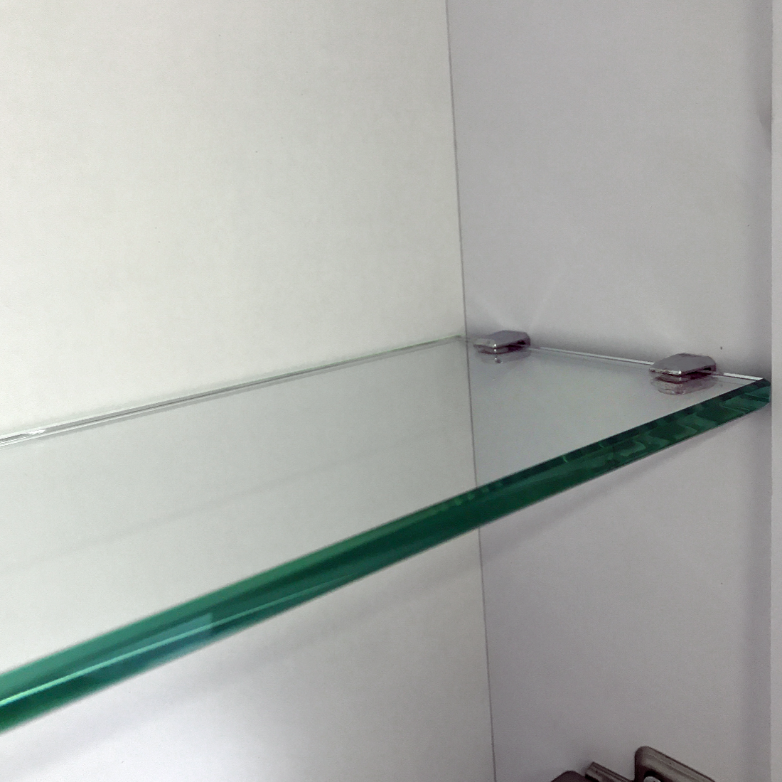 450mmx720mm Bathroom Vanity Mirror Cabinet Shaving Storage 8mm Glass Shelf Pemc