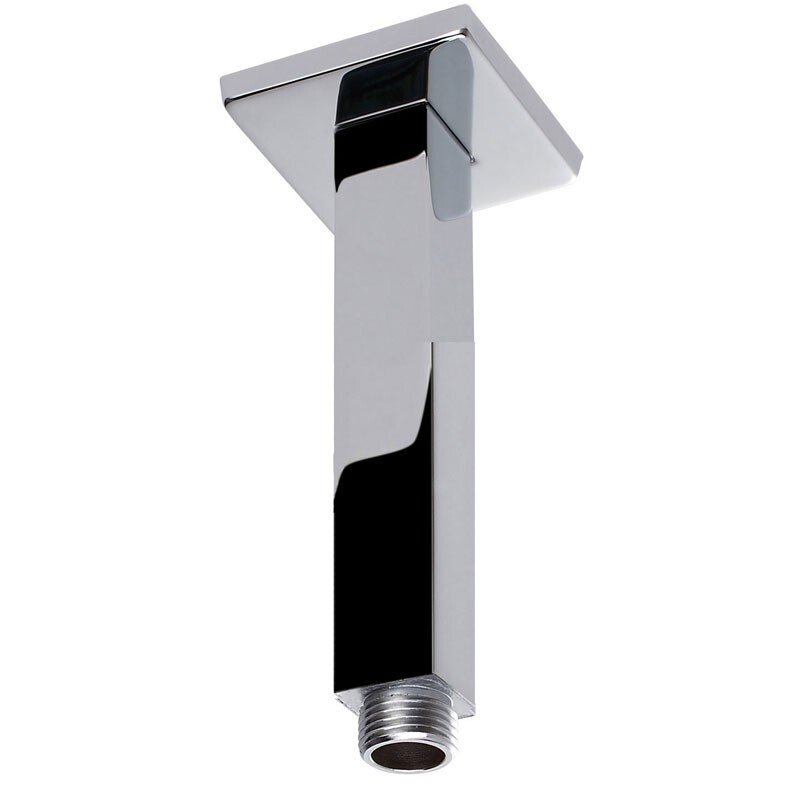Square Ceiling Shower Arm 100mm Chrome