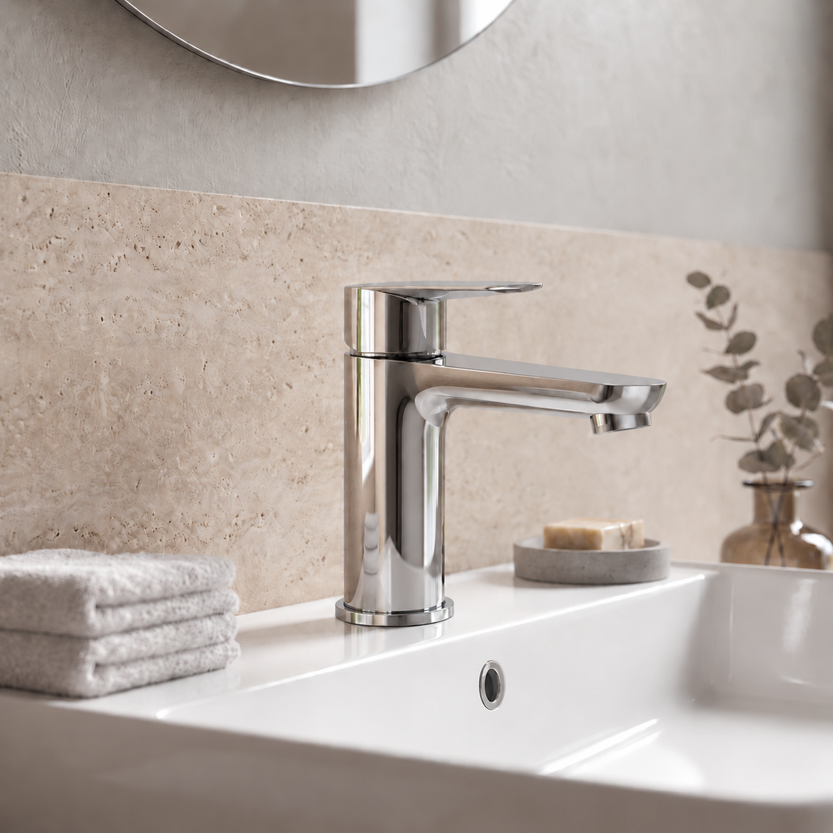 Baiachi Ruby Basin Mixer Chrome