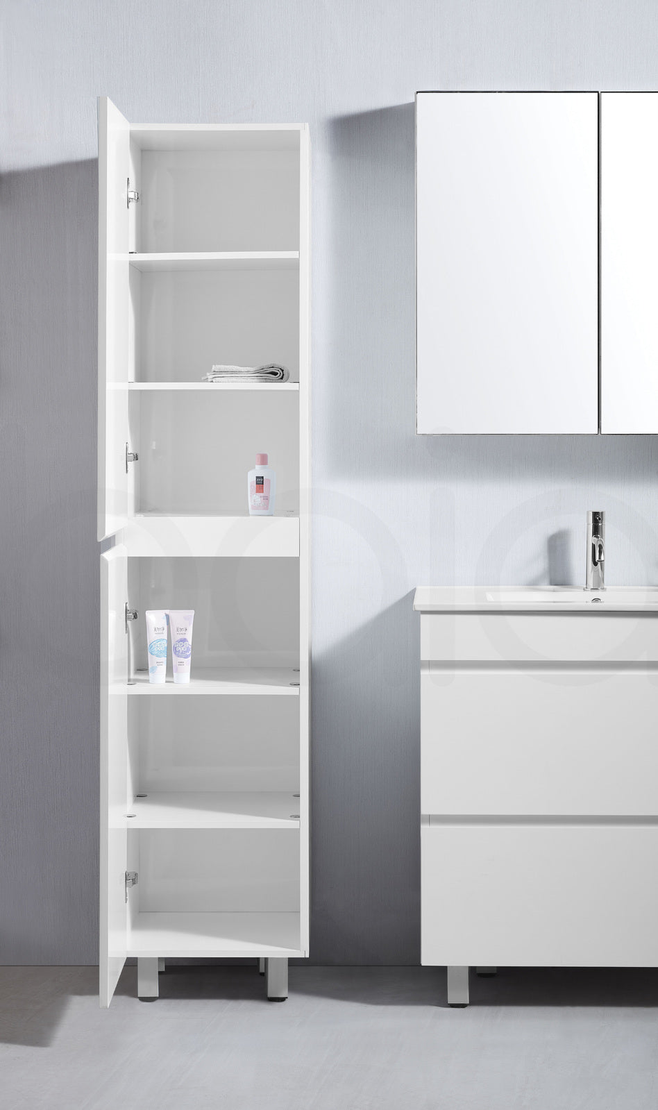 Vellena 750mm PVC Water Proof Bathroom Vanity Cabinet