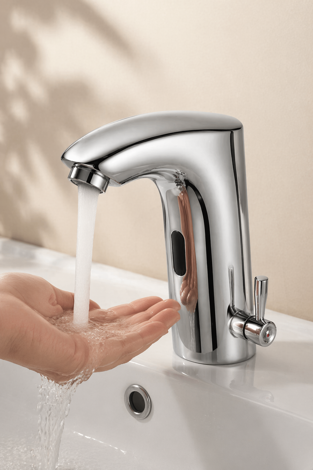 Baiachi Toonpan Sensor Basin Mixer Chrome
