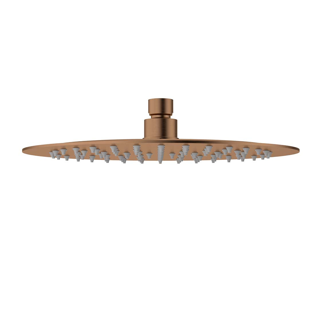 Dove Round Shower Head 250mm Brushed Copper