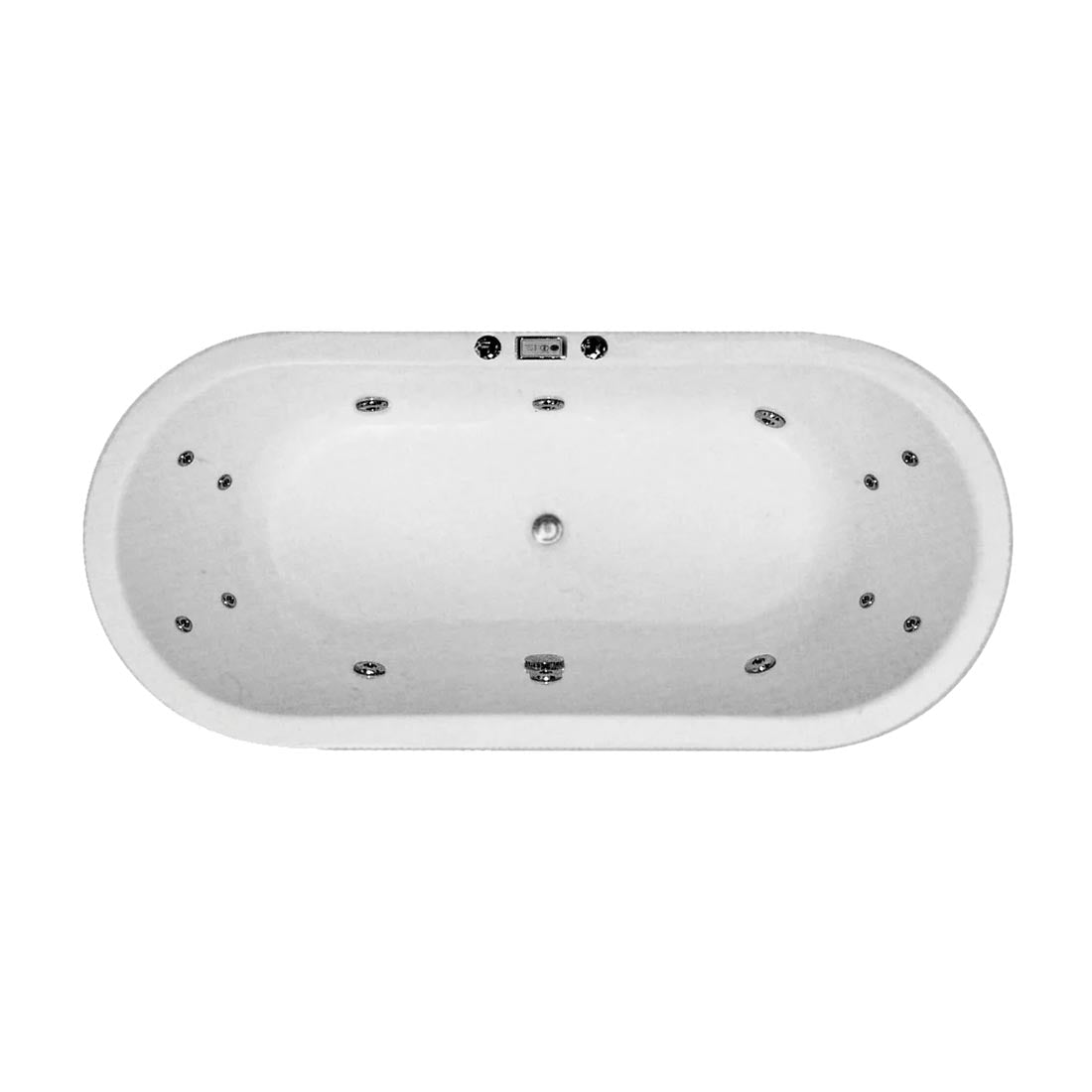 Florentine 1690mm 6 Jets Drop-in Spa Bath Hot Pump