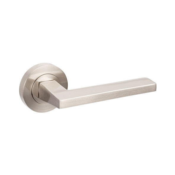 Zanda Vector Passage Set Brushed Nickel