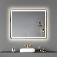 Eden 900 LED Rectangle Frameless Mirror