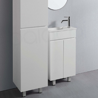 Baiachi Jasmin 465mm Slim Line Narrow PVC Water Proof Bathroom Vanity