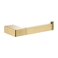 Ceram Bathroom Toilet Paper Roll Tissue Holder Accessory Brushed Gold 55604-BG