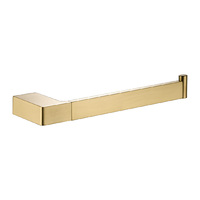 Ceram Hand Towel Holder Bar Ring Bathroom Accessory Brushed Gold 55605-BG