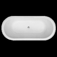 1730 X 780 X 500mm Florentine Bathroom Acrylic Drop In Insert Bath Tub Round Oval