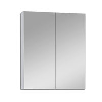 600mmx720mm Bathroom Vanity Mirror Cabinet Shaving Storage 8mm Glass Shelf Pemc