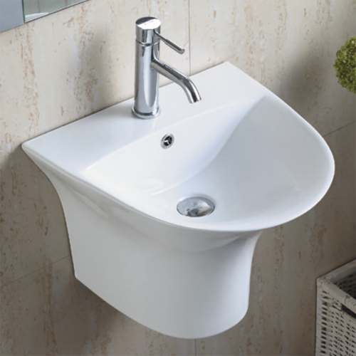 485X465X365mm Bathroom Wall Hung Mount Ceramic Wash Basin Vanity Sink BA6200