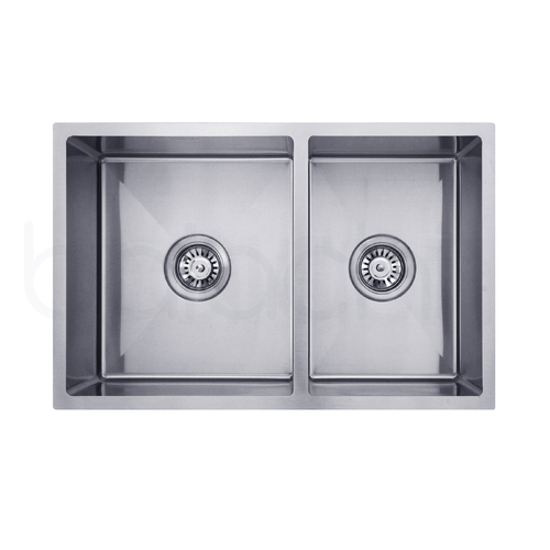 780X440mm Handmade Laundry Kitchen Sink Top/Under Mount Stainless Steel
