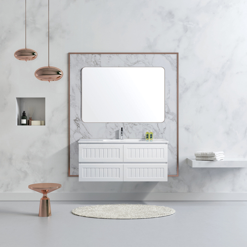 Hampton 1200mm PVC Wall Hung Bathroom Vanity