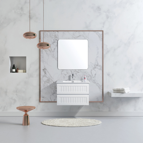 Hampton 750mm PVC Wall Hung Bathroom Vanity