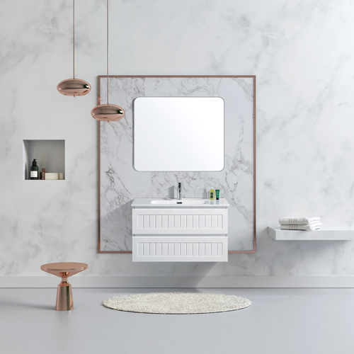 Hampton 900mm PVC Wall Hung Bathroom Vanity