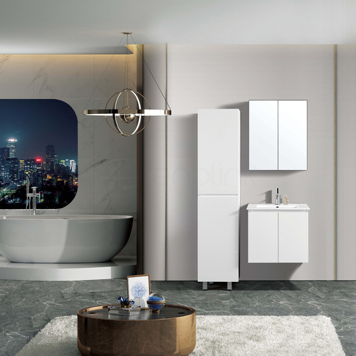 Ivana 600mm PVC Water Proof Wall Hung Bathroom Vanity