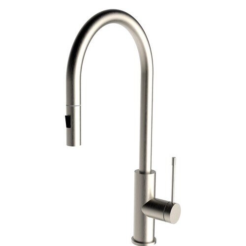 Aziz-II Pull-Out Kitchen And Laundry Sink Mixer Brushed Nickel
